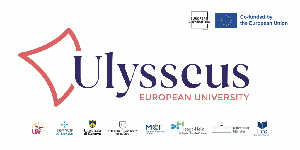 Banner Ulysseus Bianco Co-funded UE con loghi partner